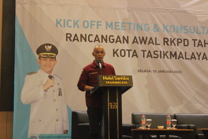 Kick Off Meeting dan Konsultasi Publik Rancangan Awal RKPD Kota Tasikmalaya Tahun 2024